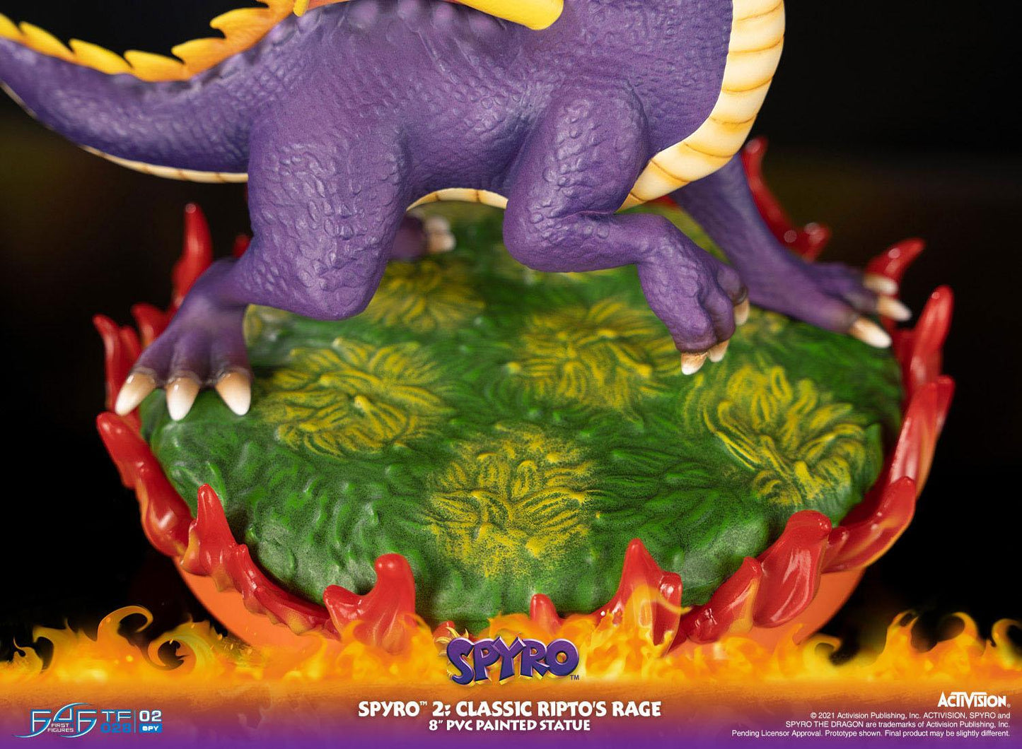 Statuette spyro de draak