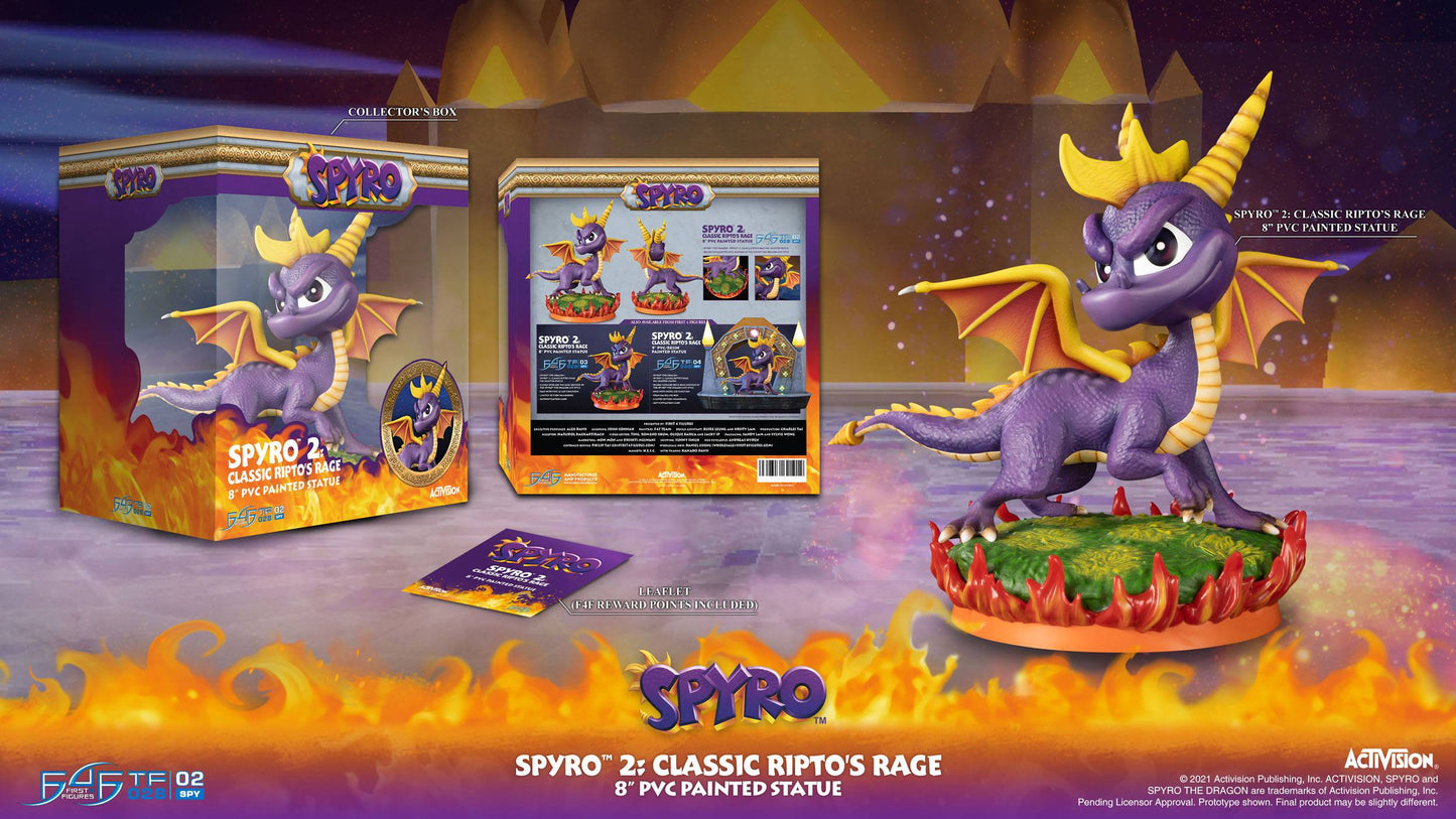 Statuette spyro de draak