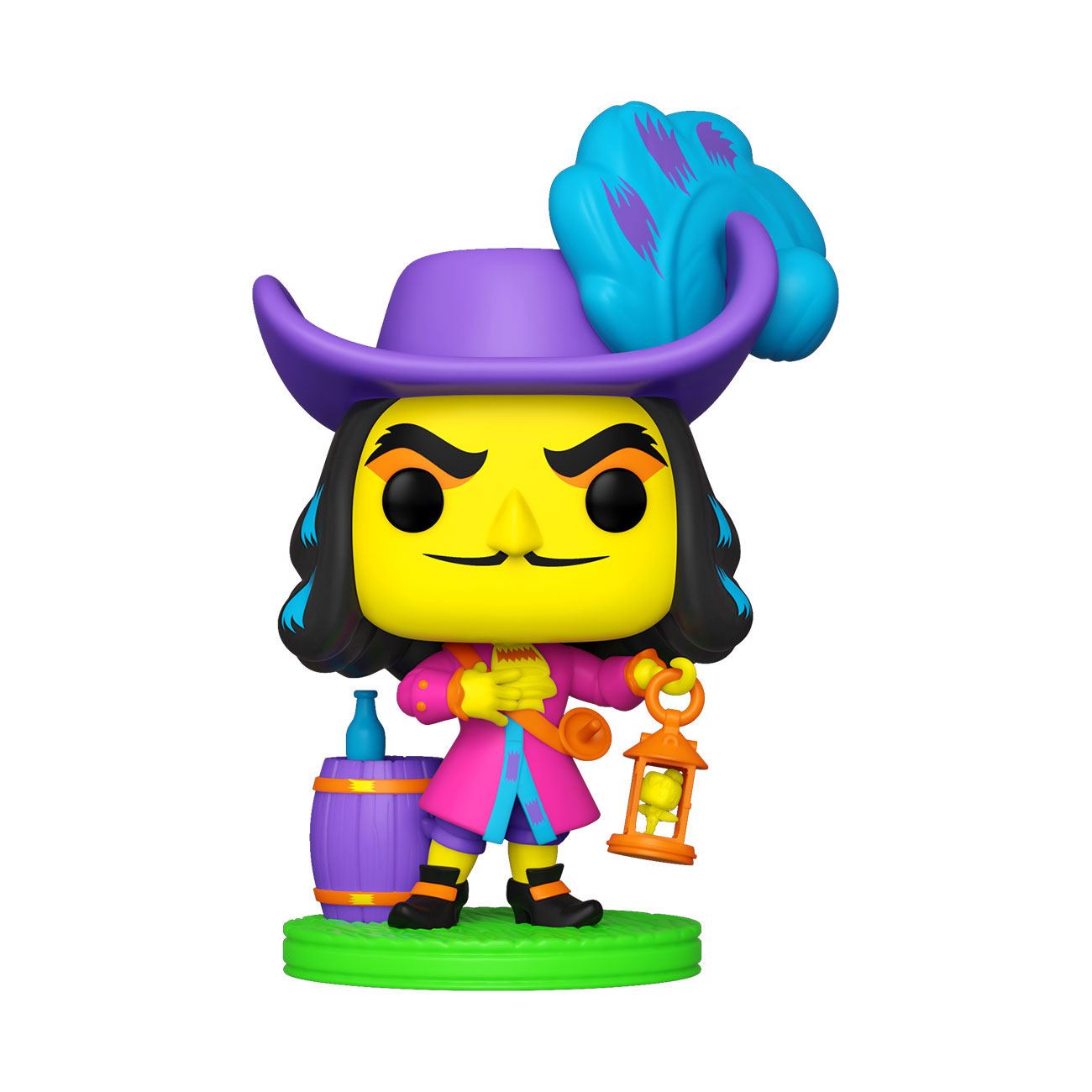 Capitaine Crochet Black Light Edition | Disney Villains POP! Vinyl figurine Hook Blacklight Funko