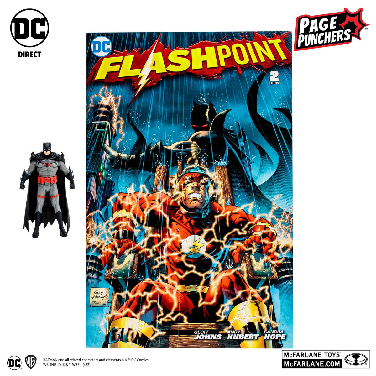Batman with Comic Flashpoint (Page Punchers)