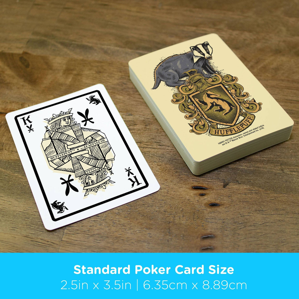 Jeu de cartes Harry Potter - Poufsouffle - vue 4
