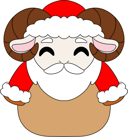 Rammie Santa & Tasche (30 cm)