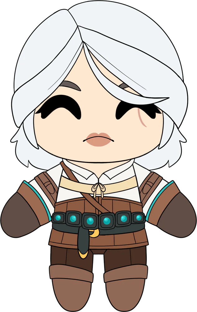 Peluche Ciri The Witcher Netflix Youtooz