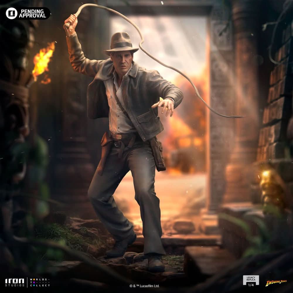 Indiana Jones Statue - Indiana Jones - Legacy Replica 1/4