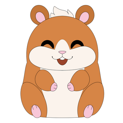 Jamie der Hamster Plüschtier (22,86 cm)