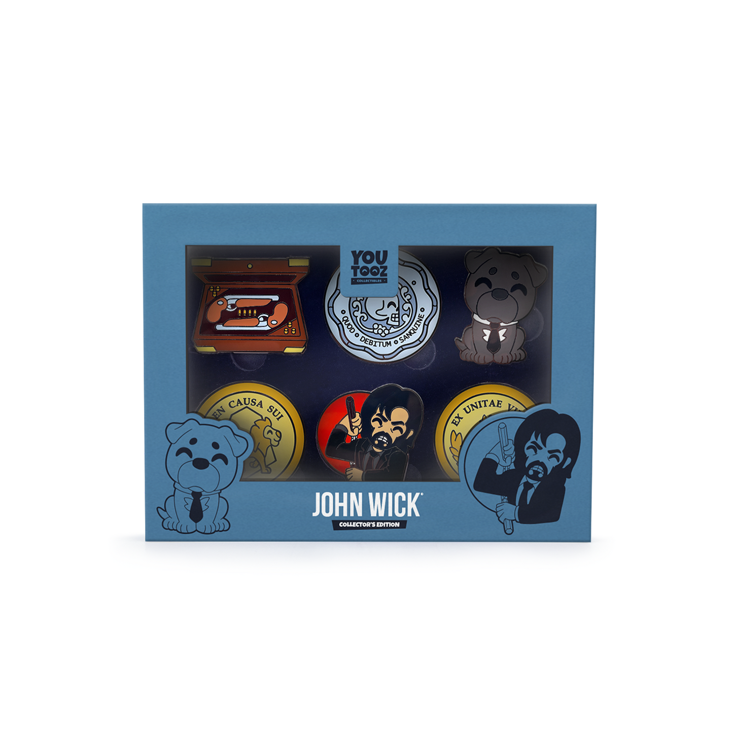 John Wick Anstecknadel-Set