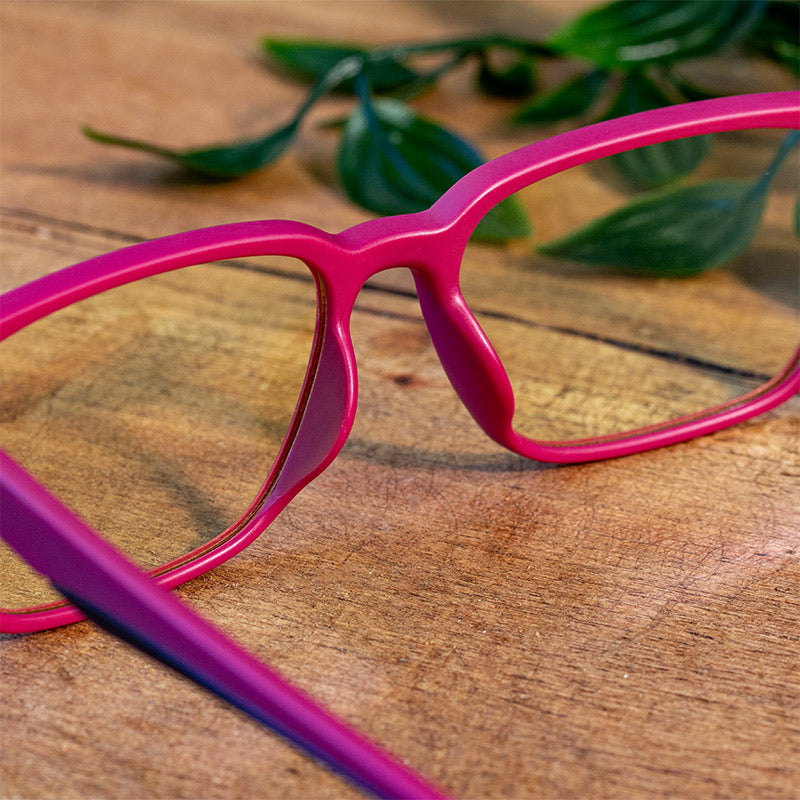Numskull eSports Kids Gaming-Brille mit Blaulichtfilter, Rosa/Blau