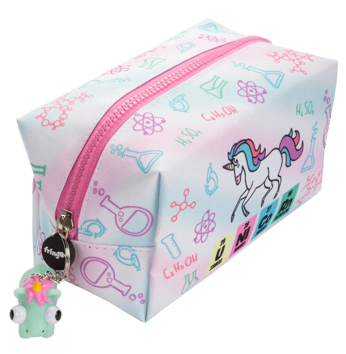 Einhorn Chemie Federmäppchen / Kosmetiktasche