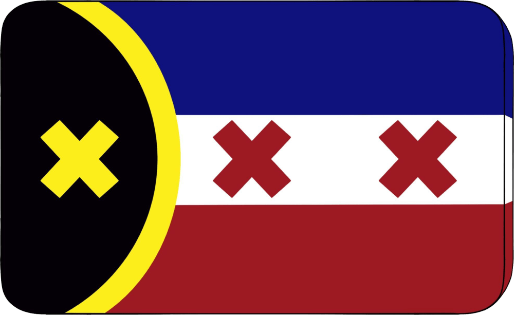 L'Manberg Flagge Plüschtier (30 cm)