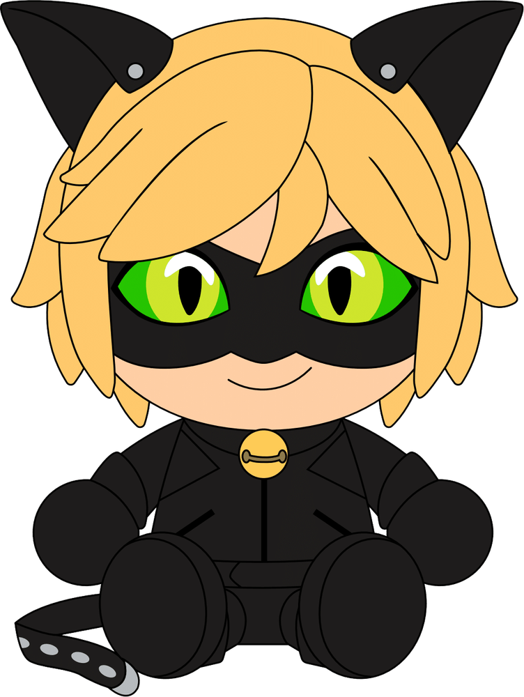 Plüschfigur Cat Noir (23 cm)