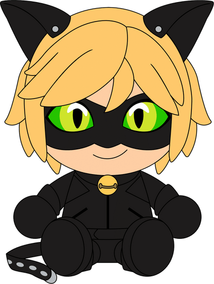 Plüschfigur Cat Noir (23 cm)