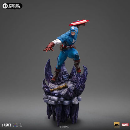 Statue Captain America Deluxe - Infinity Gauntlet Diorama - BDS Art Scale 1/10 - Marvel Comics
