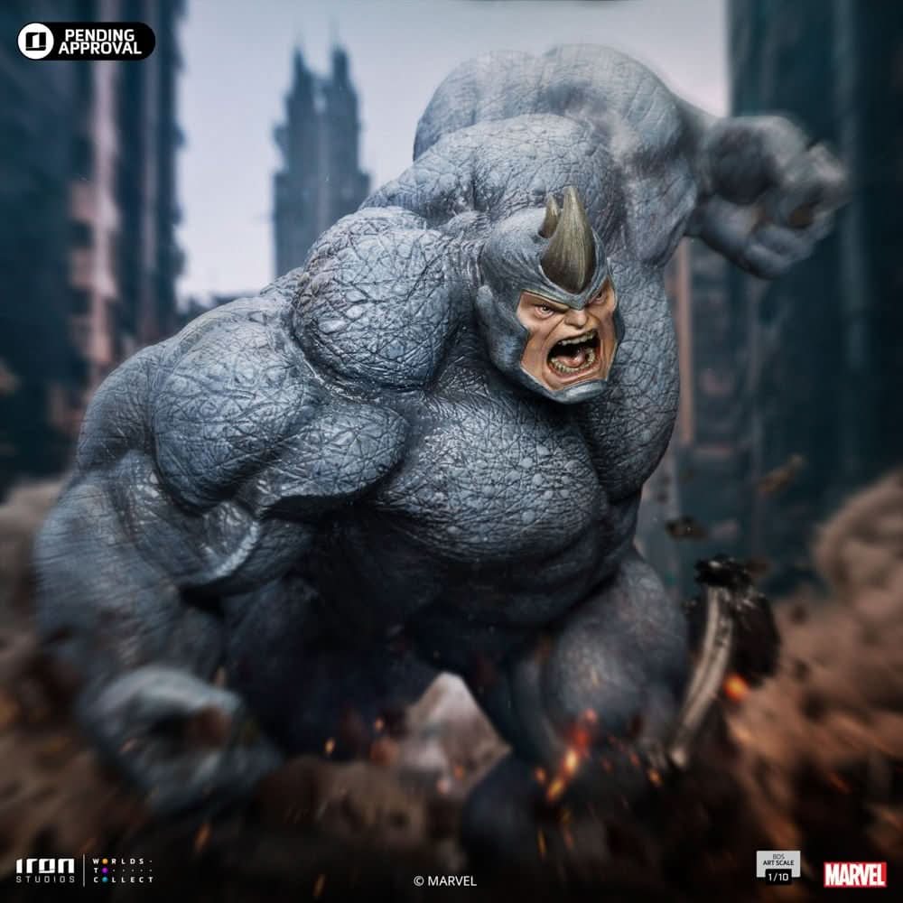 Statue Rhino - Spider-man vs Villains Diorama - BDS Art Scale 1/10 - Marvel Comics