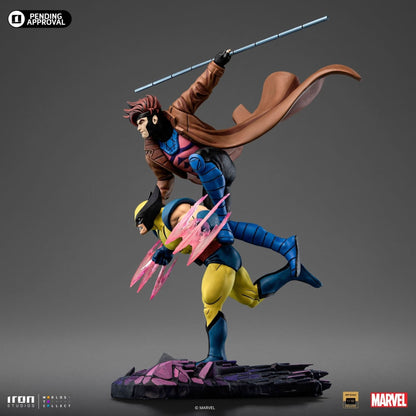 Statue Gambit und Wolverine – X-Men 97 – Art Scale 1/10 – Marvel Comics