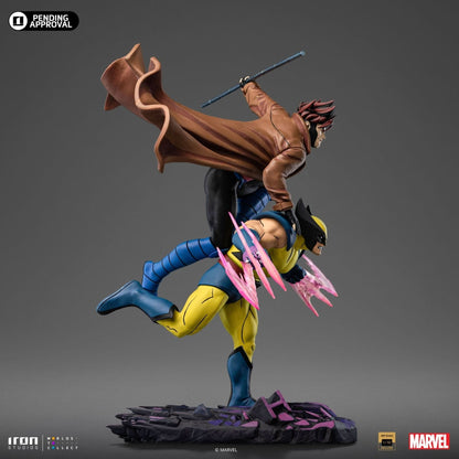 Statue Gambit und Wolverine – X-Men 97 – Art Scale 1/10 – Marvel Comics