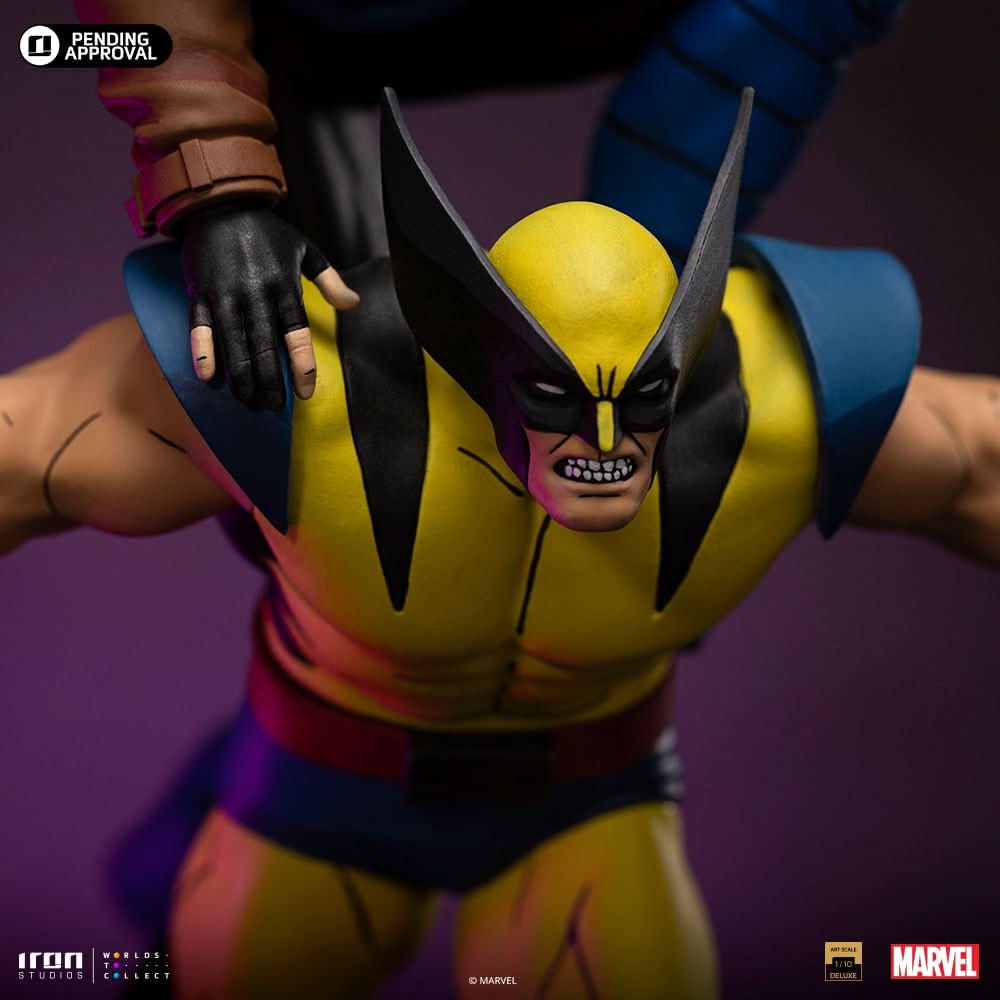 Statue Gambit und Wolverine – X-Men 97 – Art Scale 1/10 – Marvel Comics