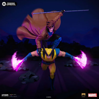 Statue Gambit und Wolverine – X-Men 97 – Art Scale 1/10 – Marvel Comics