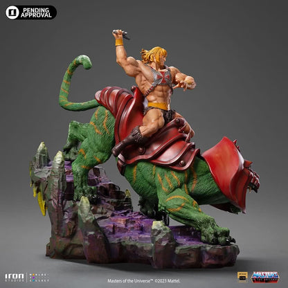 Statue He-Man and Battle Cat - Masters of the Universe - Art Scale 1/10