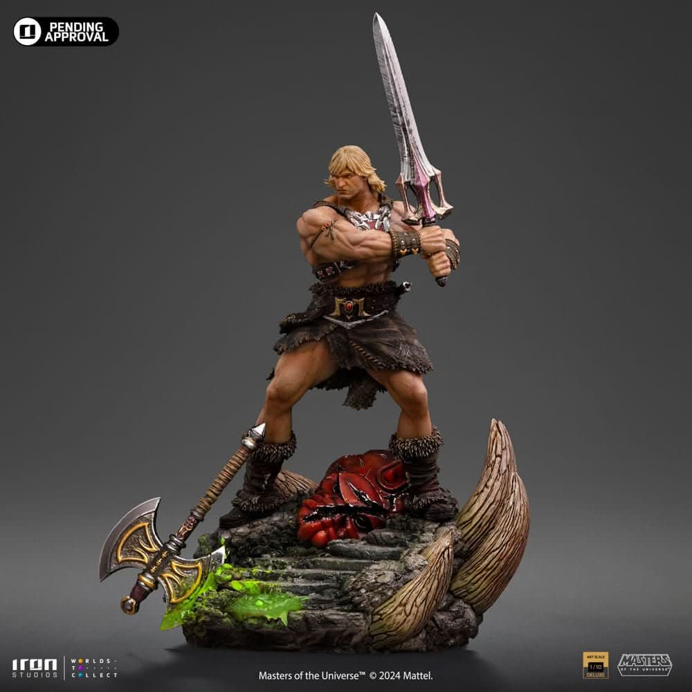Statue He-Man Unleashed - Masters of the Universe - Art Scale 1/10