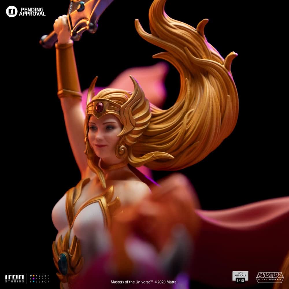 Statue She-Ra and Swift Wind - Masters of the Universe - Art Scale 1/10