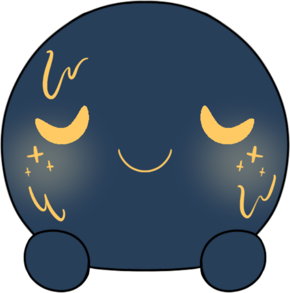 Midnight Slimecicle Stickie (15 cm)