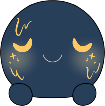 Midnight Slimecicle Stickie (15 cm)