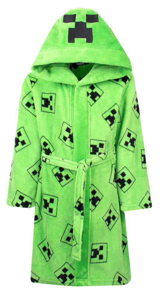Minecraft dressing gown – green