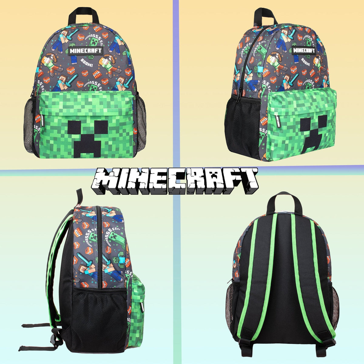Sac à dos Large – Minecraft