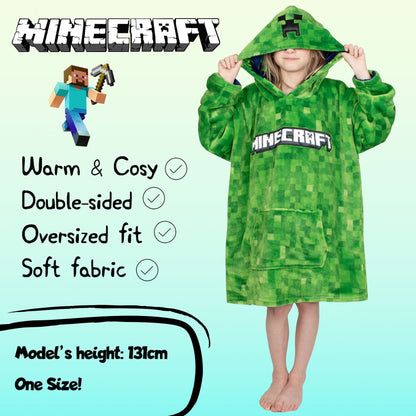 Sweat à capuche Minecraft – Oversized Blanket