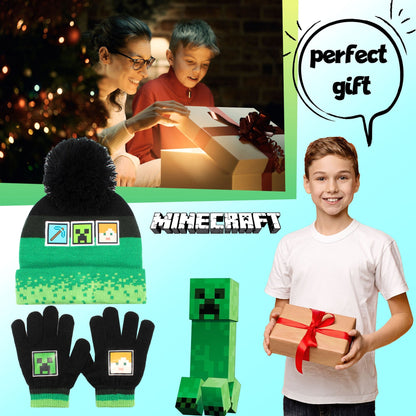 Ensemble bonnet et gants – Minecraft – Children's Set