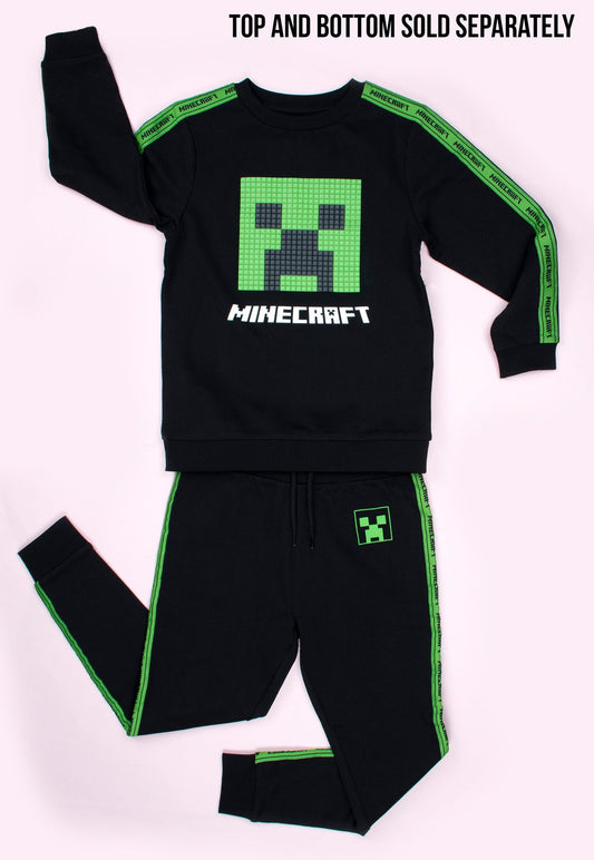 Minecraft jogging bottoms – black – black