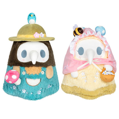 Duo Mini Squishable – Docteur et Infirmière de la Peste – Champignons de Printemps