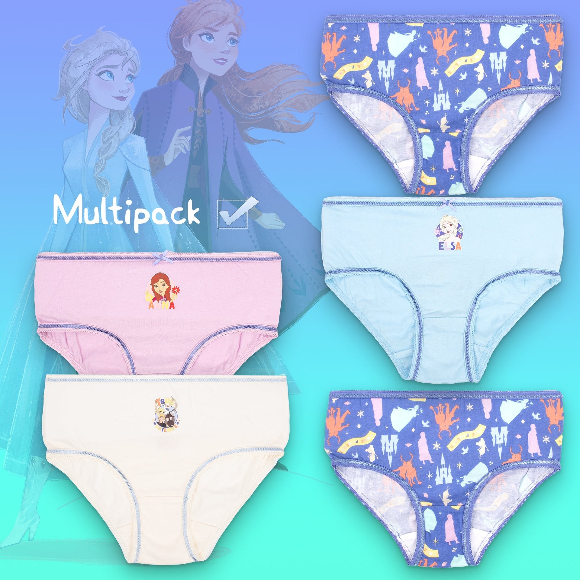 Sous-vêtement enfant Disney Frozen – Fringoo