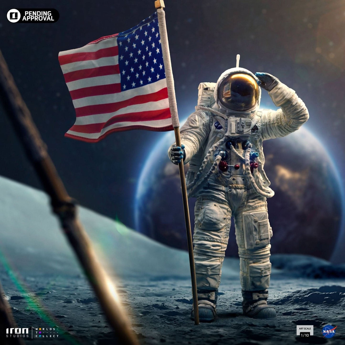 Statue Apollo 11 Astronaut – Nasa – Art Scale 1/10 – Alien