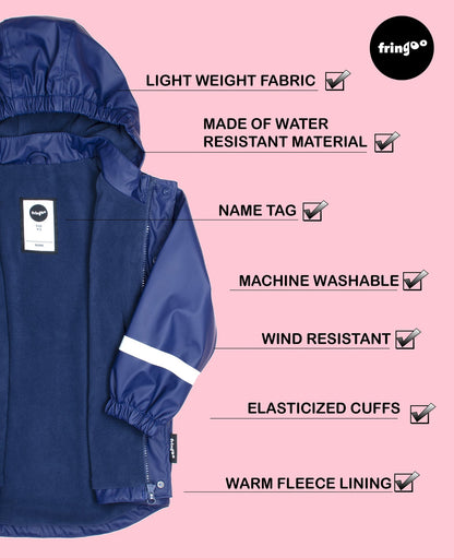 Enfant Raincoat – Navy