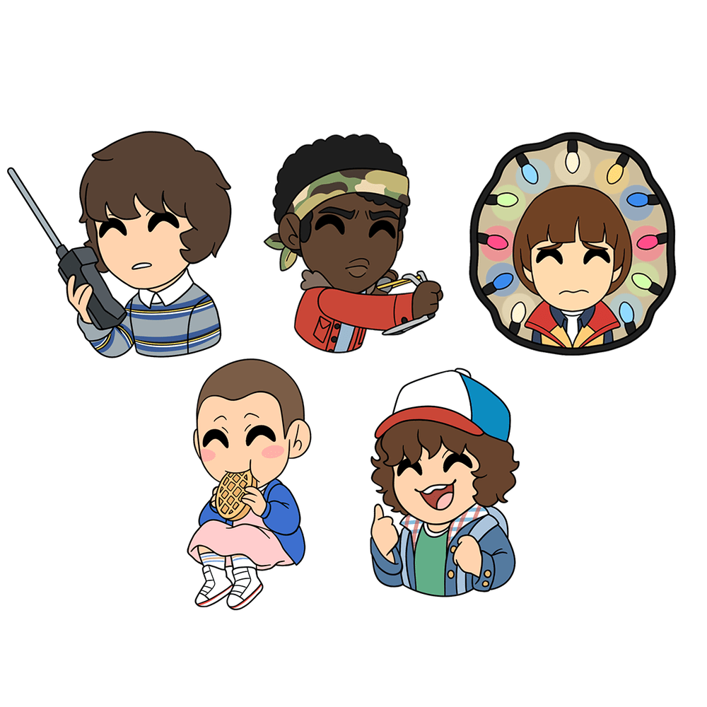 Stranger Things Pin-Set
