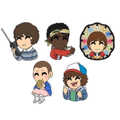Stranger Things Pin-Set