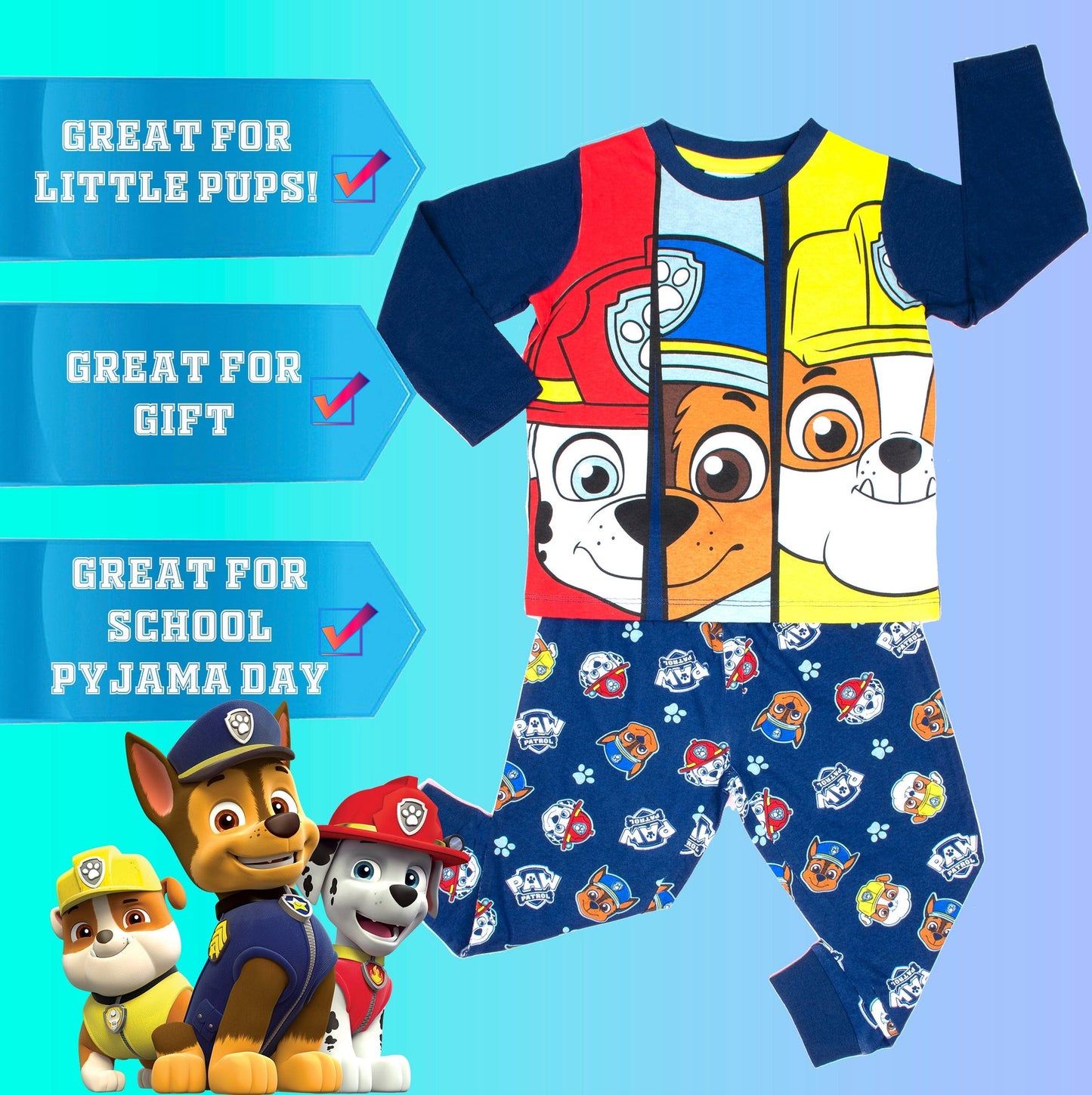 Pyjama – PAW Patrol – Navy