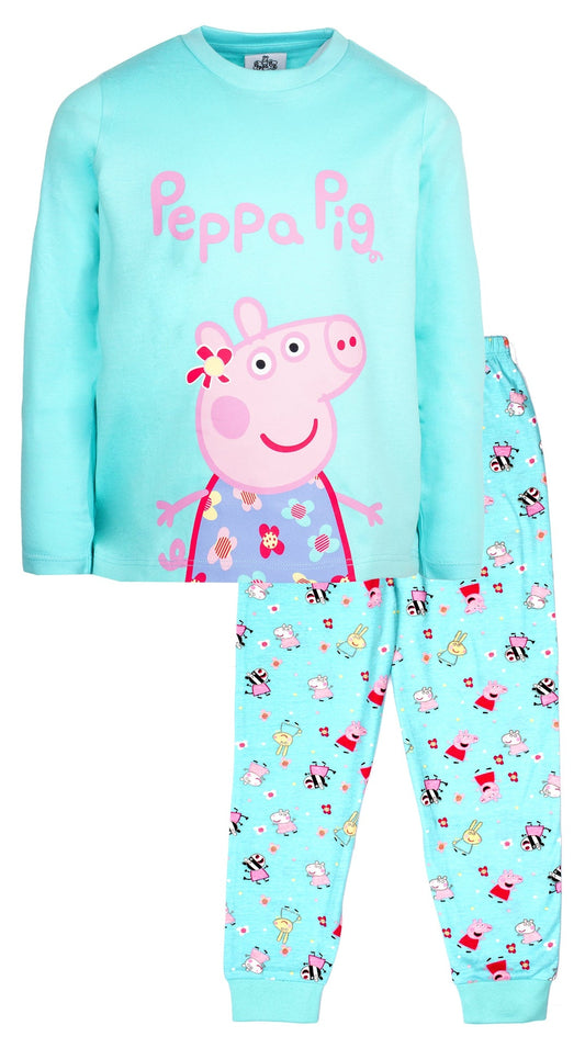 Schlafanzug – Peppa Wutz – Türkis