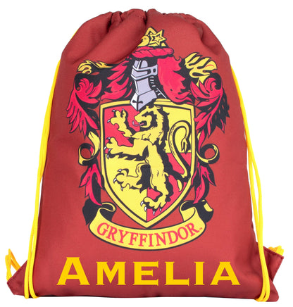 Official Warner Bros /Harry Potter Grryffindor Sac à cordon | enfant PE Sac