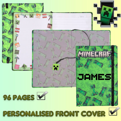 Minecraft Carnet – vert