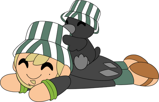 Ph1LzA & Crow Flop! Plüsch (30cm)
