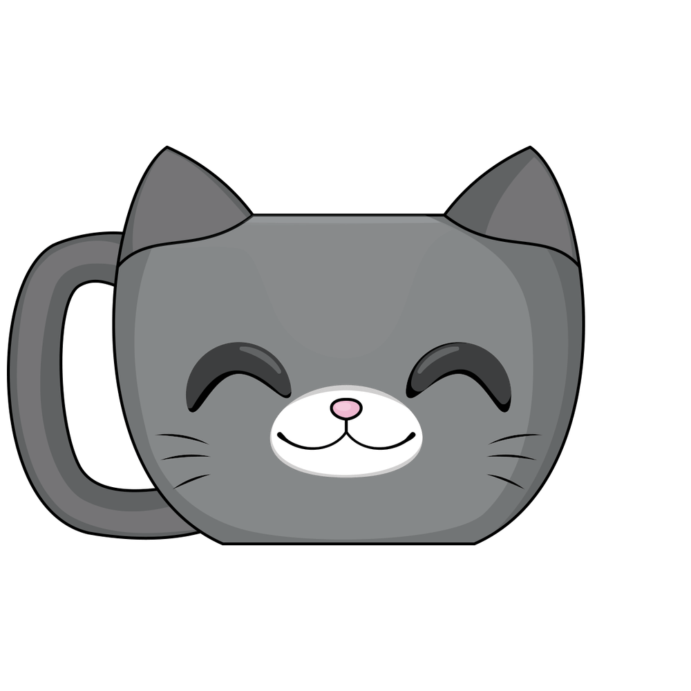 Tuxedo-Katzen-Tasse