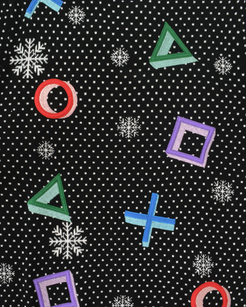 Pull de Noël PlayStation Symbols noir - vue 5