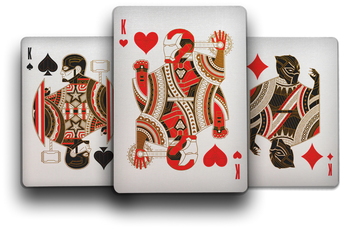 avengers blue edition playing cards theory11