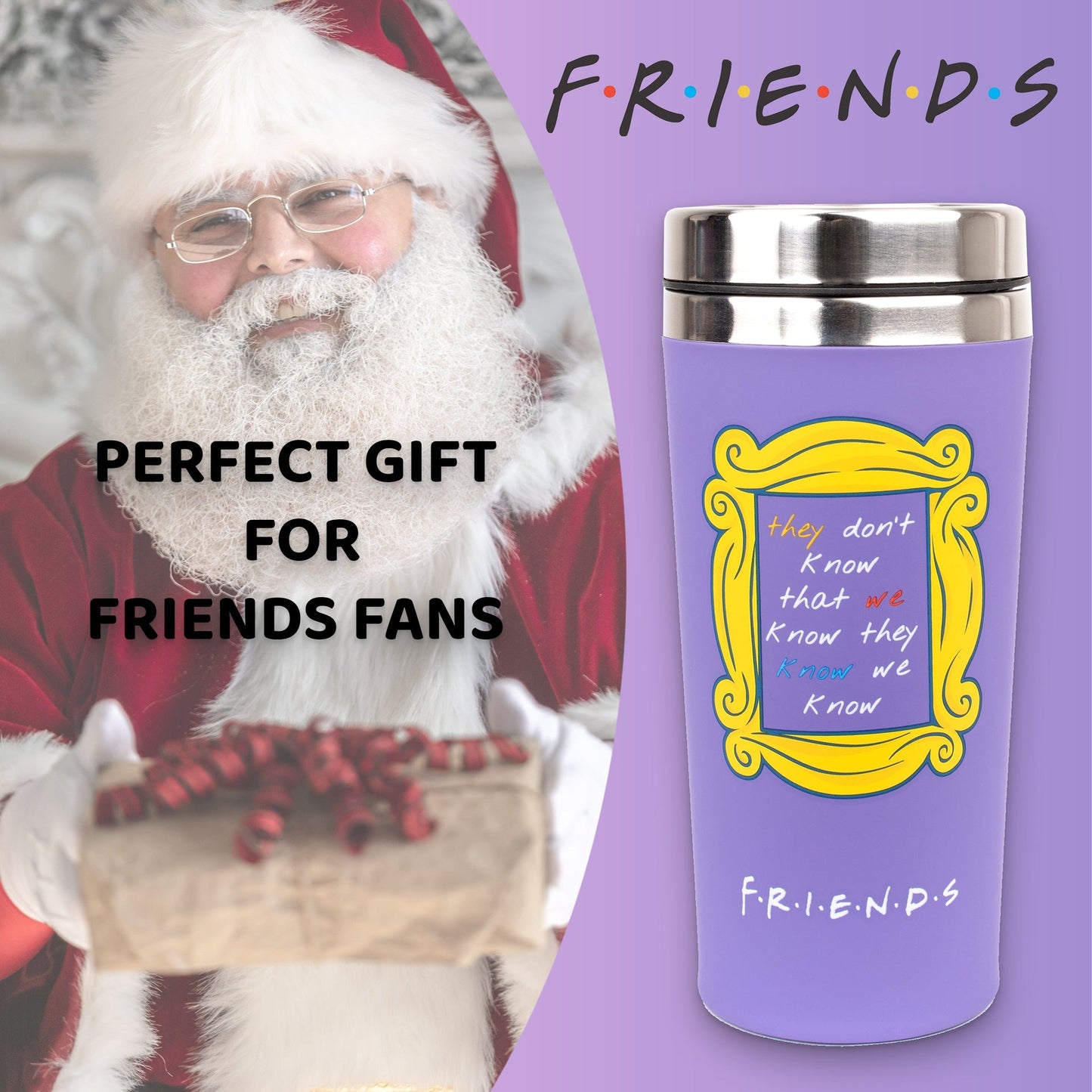 Mug – Friends Travel – violet