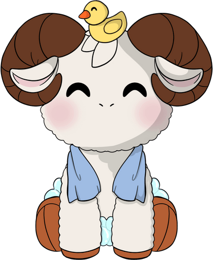 Rammie Badezeit (30 cm)