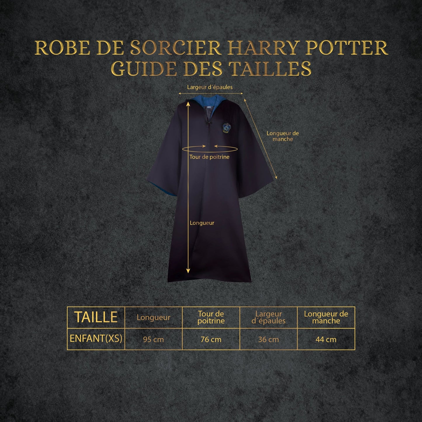 Tenue complète Serdaigle Enfants