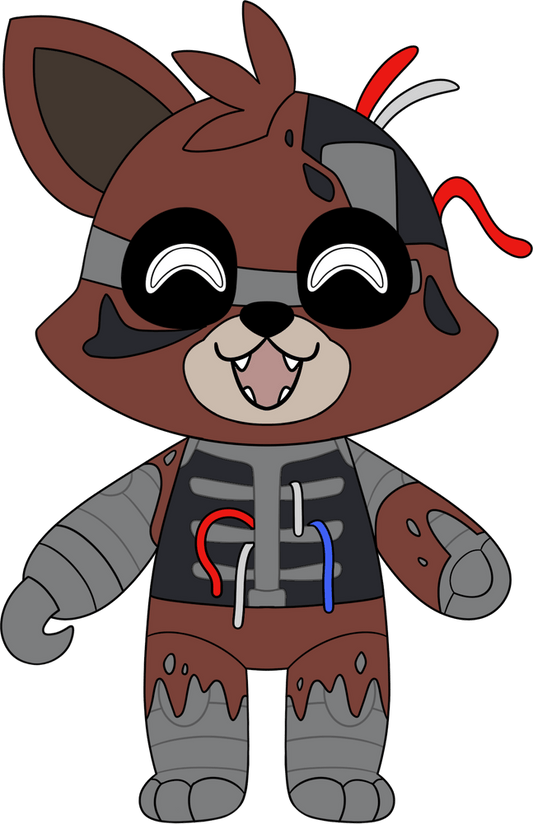 Ignited Foxy Plush (9in)