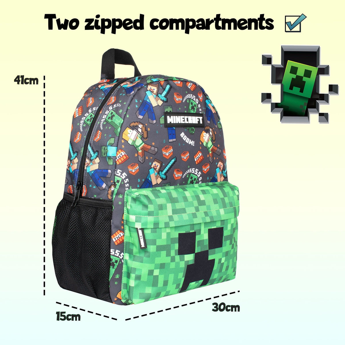 Sac à dos Large – Minecraft
